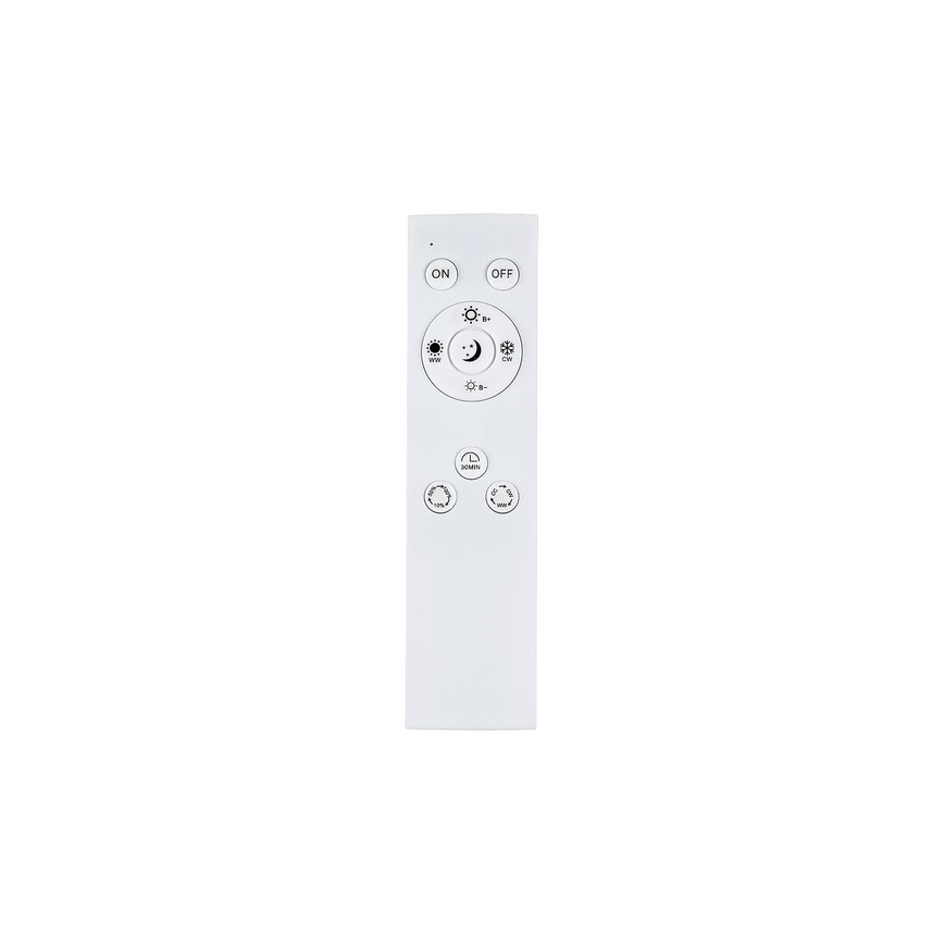 Rabalux - диммируемый наружный потолочный светодиодный светильник LED/15W/230V Wi-Fi Tuya 2700-6500K IP44 + пульт дистанционного управления