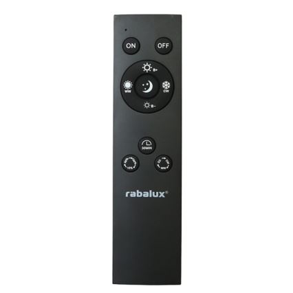 Rabalux - димований зовнішній стельовий світильник LED/15W/230V Wi-Fi Tuya 2700-6500K IP44 + пульт дистанційного керування