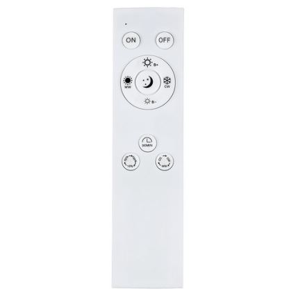 Rabalux - Светодиодный уличный потолочный светильник с регулированием яркости LED/15W/230V Wi-Fi Tuya 2700-6500K IP44 + дистанционное управление