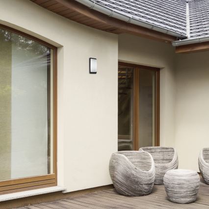 Rabalux - Вуличний настінний світильник 1xE27/12W/230V IP65