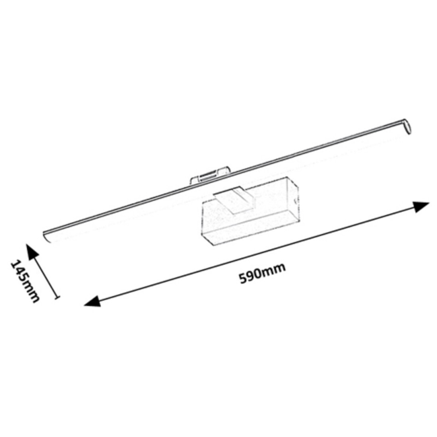 Rabalux - Світлодіодна підсвітка картин LED/12W/230V 3000K 59 см