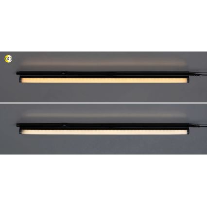Rabalux - LED Світильник для підсвітки стільниці LED/12W/230V 3000/4000K чорний