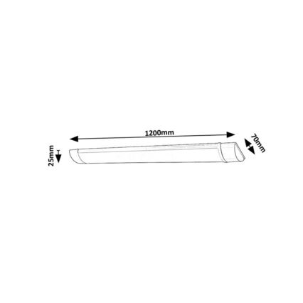 Rabalux - LED-подсветка для кухонных шкафов LED/36W/230V 120 см