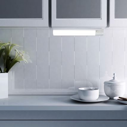 Rabalux - LED світильник для підсвітки стільниці з розетками LED/17W/230V 4000K IP44 білий 57 см