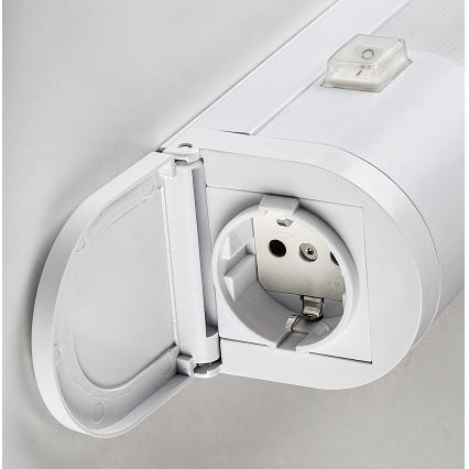 Rabalux - LED світильник для підсвітки стільниці з розетками LED/17W/230V 4000K IP44 білий 57 см