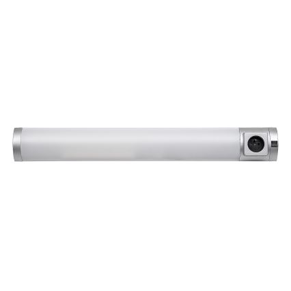 Rabalux - Светодиодная лампа для подсветки кухонной столешницы с розеткой LED/8W/230V 4000K 68 см серебристый