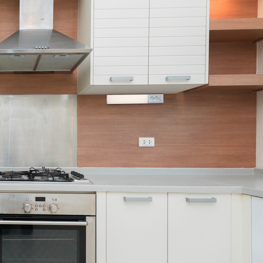 Rabalux - LED світильник для підсвітки стільниці з розетками LED/10W/230V 4000K 50 cm білий