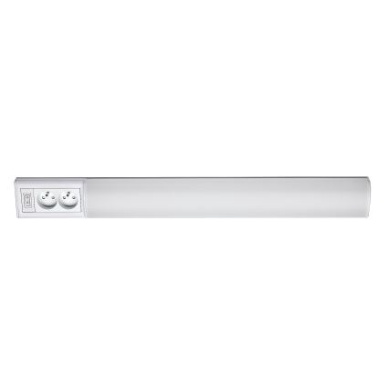 Rabalux - LED світильник для підсвітки стільниці з розетками LED/15W/230V 4000K 70 cm білий