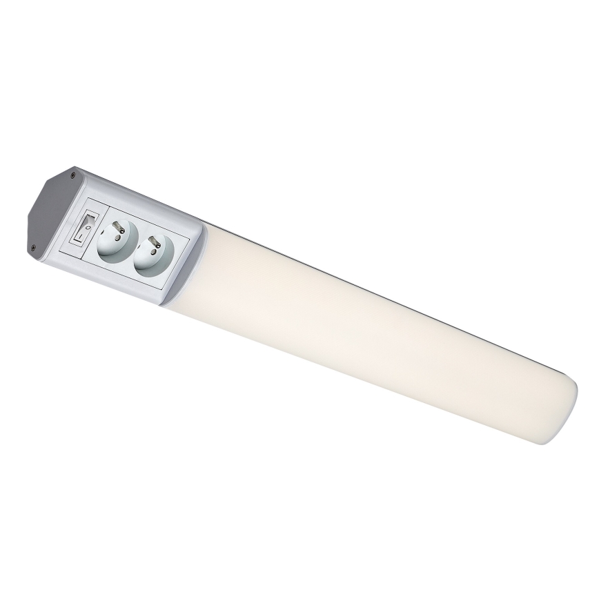 Rabalux - LED світильник для підсвітки стільниці з розетками LED/15W/230V 4000K 70 cm білий