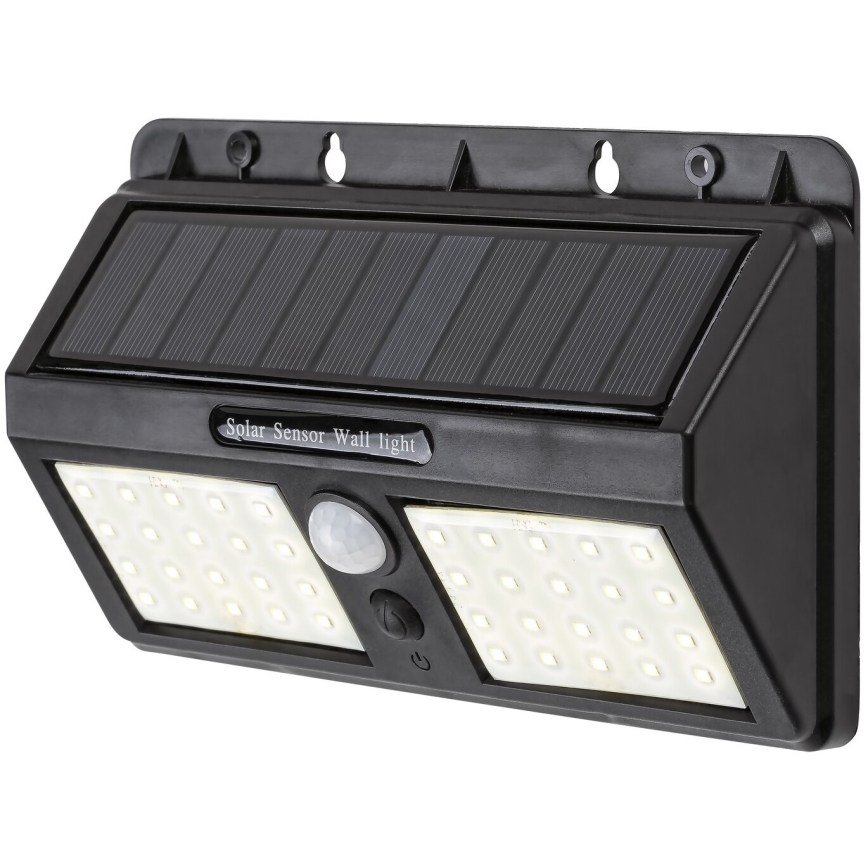 Rabalux - Світильник на сонячних батареях з LED, настінний, з датчиком, IP44, 1200 мАг