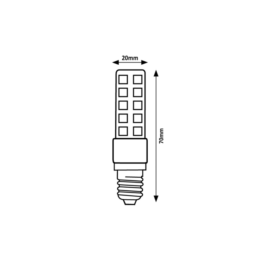 Rabalux - Светодиодная лампочка T20 E14/6W/230V 3000K