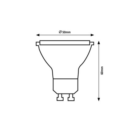 Rabalux - Светодиодная лампа SMD GU10/7W/230V 4000K