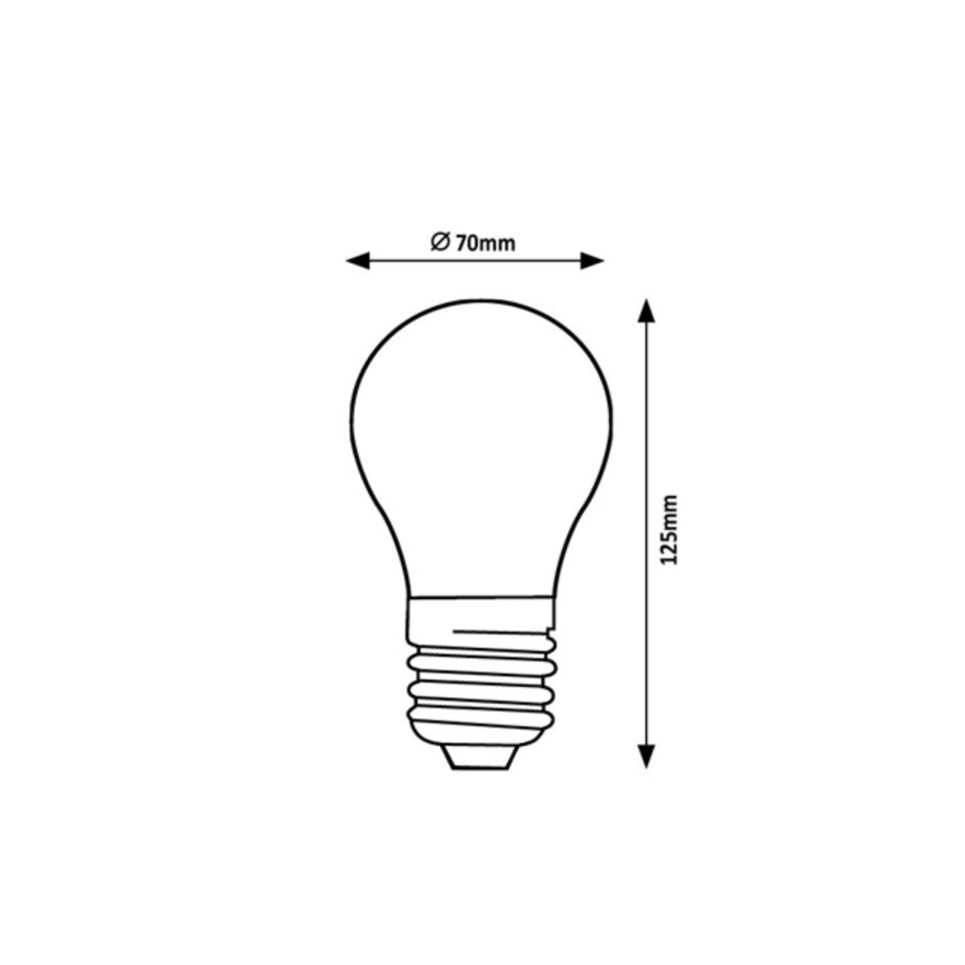 Rabalux - светодиодная лампа FILAMENT A70 E27/18W/230V 4000K