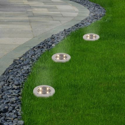 Rabalux - Светильник уличный солнечный с датчиком LED/0,24 Вт/1xAA 400 мАч черный IP44