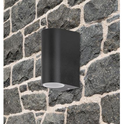 Rabalux - Уличный настенный светильник 2xGU10/35W/230V IP44