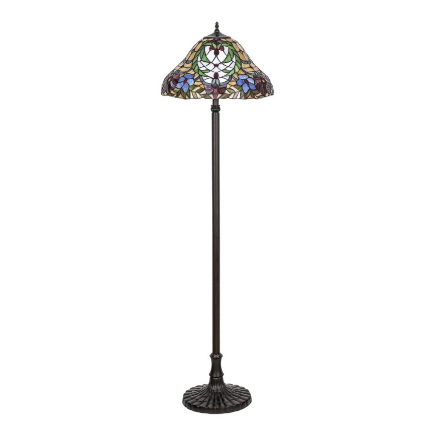 Rabalux 8088 - Торшер Tiffany MIRELLA 2xE27/60W/230V