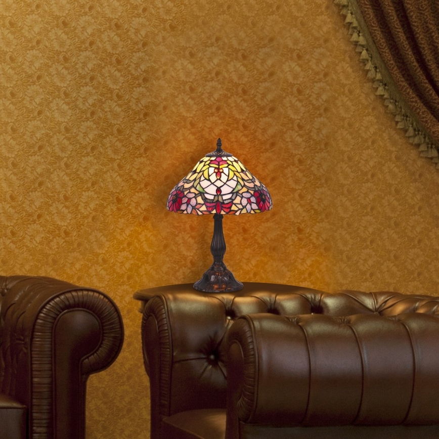 Rabalux 8090 - Настольная лампа Tiffany MIRELLA 1xE27/60W/230V