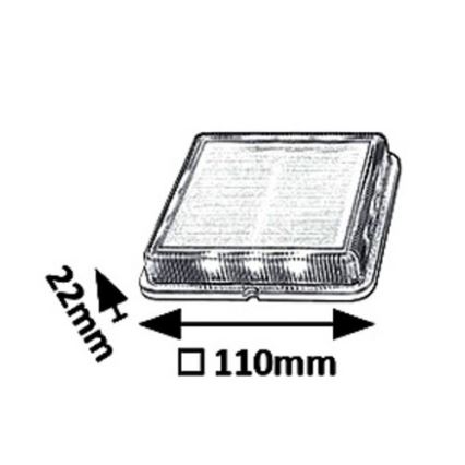 Rabalux - Светодиодный уличный светильник на солнечной батарее LED/1,5W/3,2V 4000K IP67