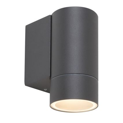 Rabalux - Уличный настенный светильник 1xGU10/10W/230V IP54 серый