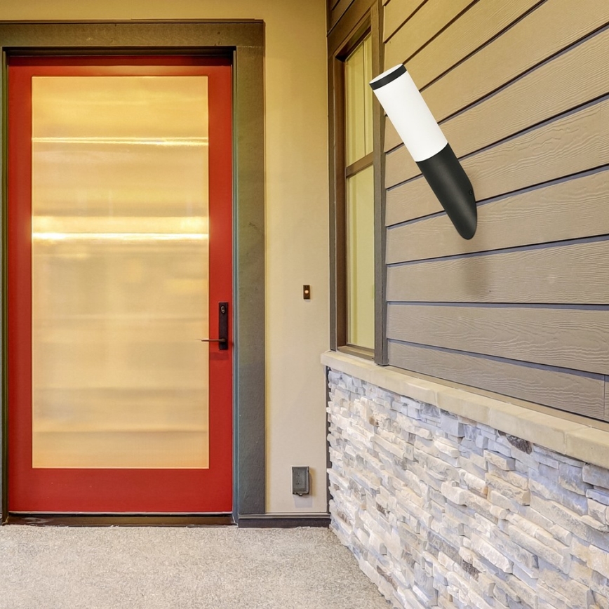 Rabalux 8145 - Уличный настенный светильник BLACK TORCH 1xE27/25W/230V IP44