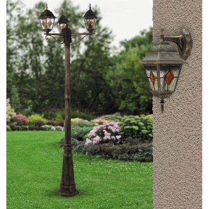 Rabalux 8186 - Уличная лампа MONACO 3xE27/60W/230V