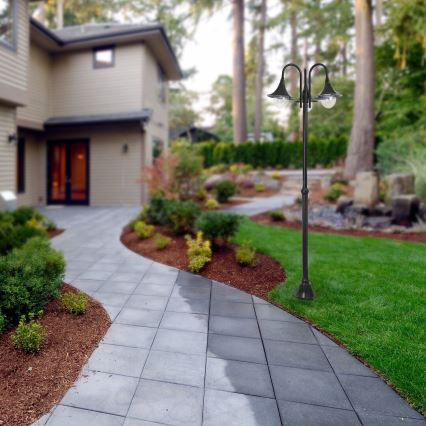 Rabalux - Зовнішній світильник 3xE27/100W/230V IP44