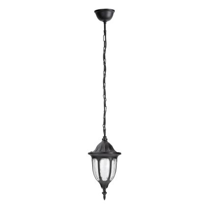 Rabalux - Чёрная наружная люстра 1xE27/60W/230V IP43
