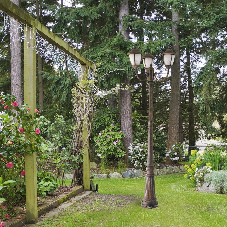 Rabalux - Вулична лампа 3xE27/60W/230V 210 см