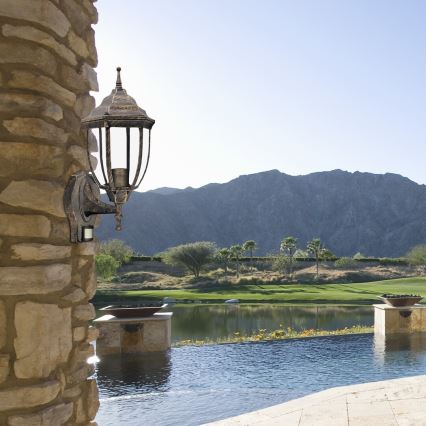 Rabalux 8458 - Уличный светильник с датчиком NIZZA 1xE27/60W/230V