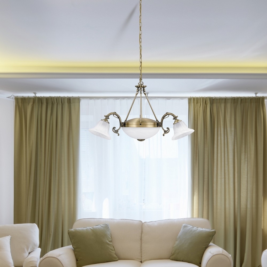 Rabalux 8553 - Люстра на ланцюгу ORCHIDEA 3xE14/40W+2xE27/60W