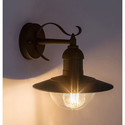 Rabalux 8682 - Уличный настенный светильник OSLO 1xE27/60W/230V IP44