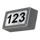 Rabalux 8747 - Уличный светодиодный настенный светильник HANOVER 1xLED/12W IP54
