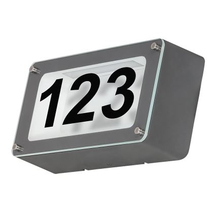 Rabalux - Вуличний світлодіодний настінний світильник 1xLED/12W IP54