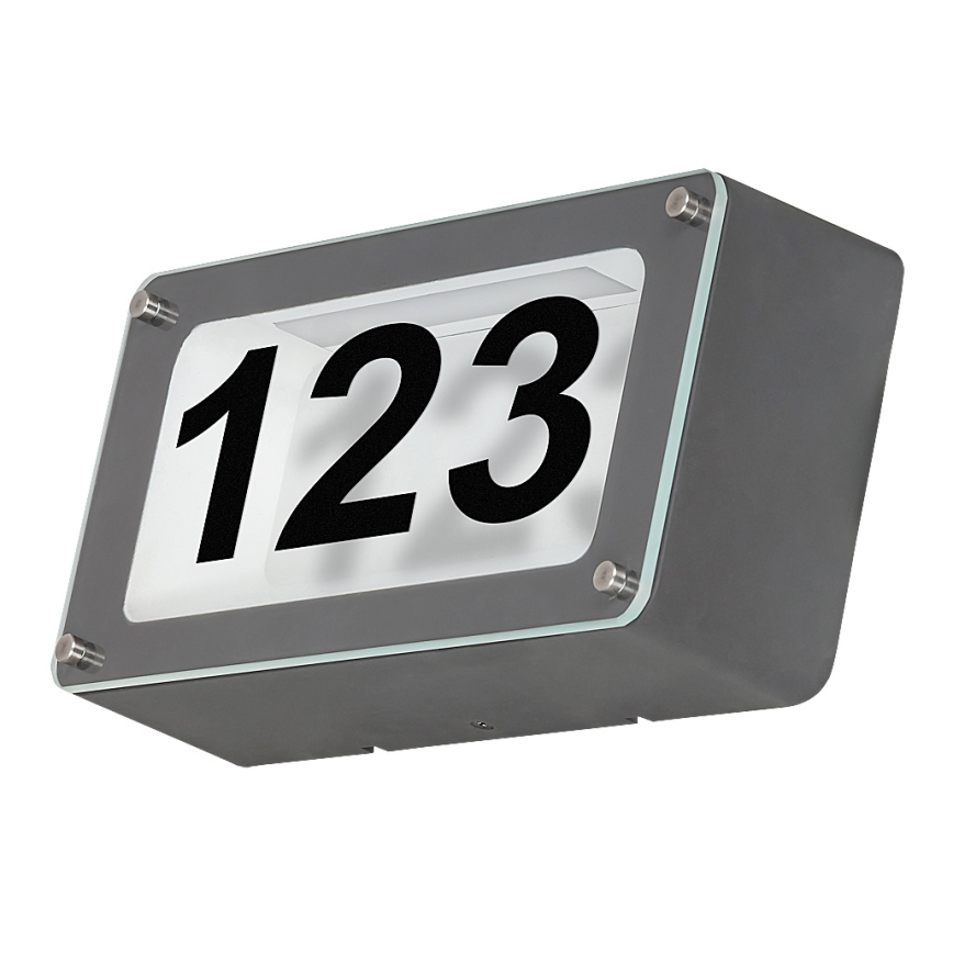 Rabalux - Вуличний світлодіодний настінний світильник 1xLED/12W IP54