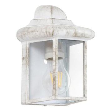 Rabalux 8753 - Уличный настенный светильник NORVICH 1xE27/60W/230V IP43 белый