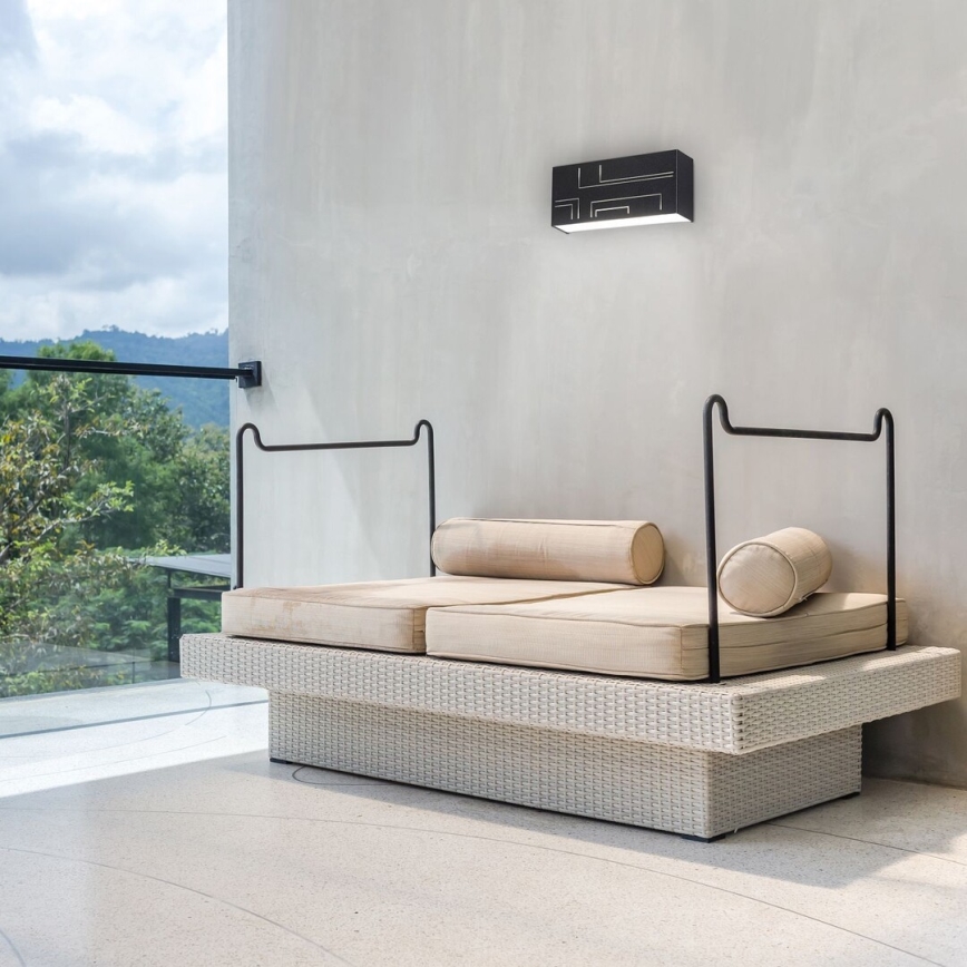 Rabalux - Уличный светодиодный настенный светильник LED/12W/230V IP65