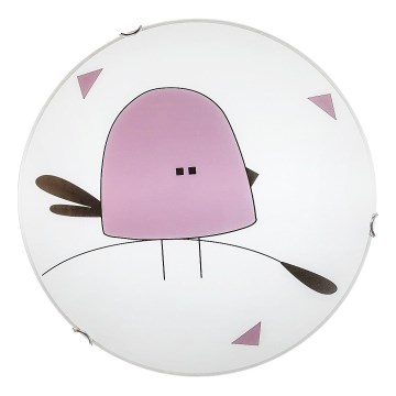 Rabalux - Детский потолочный светильник 2×E27/60 Вт/230 В, диаметр 40 см