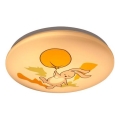 Rabalux - детский потолочный светильник LED, 24 Вт, 230 В, 3000 К, Ø 37,5 см