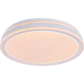 Rabalux - Диммируемый потолочный светильник LED/23 Вт/230 В 3000-6500 К диаметр 38,5 см белый+ дистанционное управление