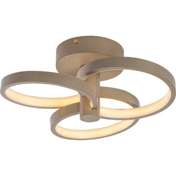 Rabalux - Димований стельовий світильник LED/32W/230V 3000-6500K діам. 31 см бежевий + пульт дистанційного керування
