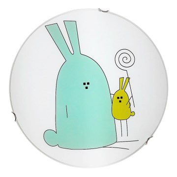 Rabalux - Дитячий стельовий світильник 2xE27/60W/230V діаметр 40 см