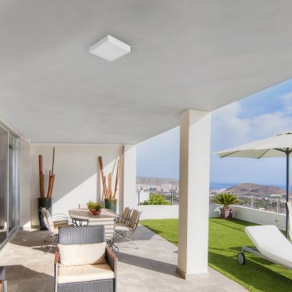 Rabalux - LED потолочный светильник LED/24W/230V 2800-6000K IP44 белый 30x30 cm