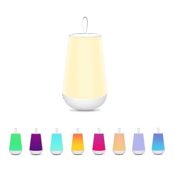 Rabalux - LED RGB Настільна акумуляторна лампа з регулюванням яскравості LED/2W/5V 3000K 1800 mAh