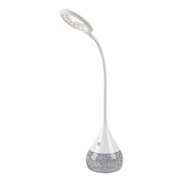 Rabalux - LED RGB Настільна лампа з регулюванням яскравості LED/4W/230V білий
