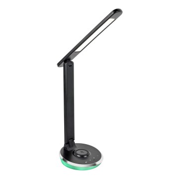 Rabalux - LED RGB Сенсорна настільна лампа з регулюванням яскравості LED/6W/230V 3000/4000/5000K чорний
