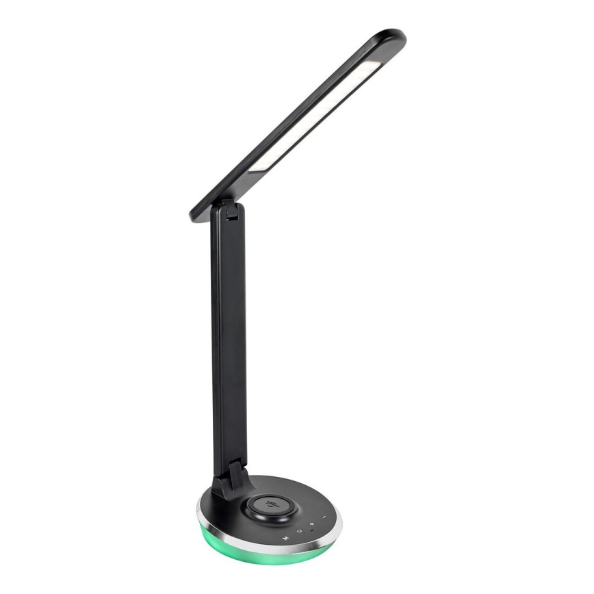 Rabalux - LED RGB Сенсорна настільна лампа з регулюванням яскравості LED/6W/230V 3000/4000/5000K чорний