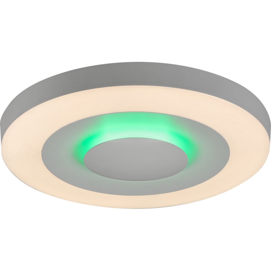 Rabalux - LED RGB Стельовий світильник з регулюванням яскравості LED/40W/230V 3000-6000K + пульт дистанційного керування
