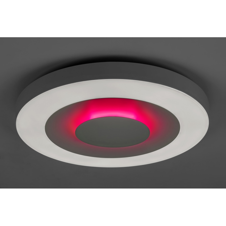 Rabalux - LED RGB Стельовий світильник з регулюванням яскравості LED/40W/230V 3000-6000K + пульт дистанційного керування