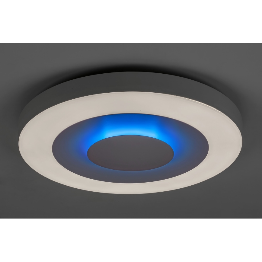 Rabalux - LED RGB Стельовий світильник з регулюванням яскравості LED/40W/230V 3000-6000K + пульт дистанційного керування