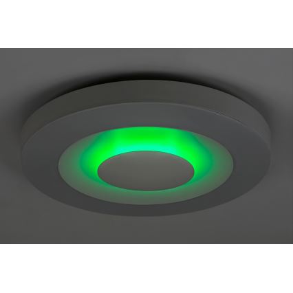 Rabalux - LED RGB Стельовий світильник з регулюванням яскравості LED/40W/230V 3000-6000K + пульт дистанційного керування